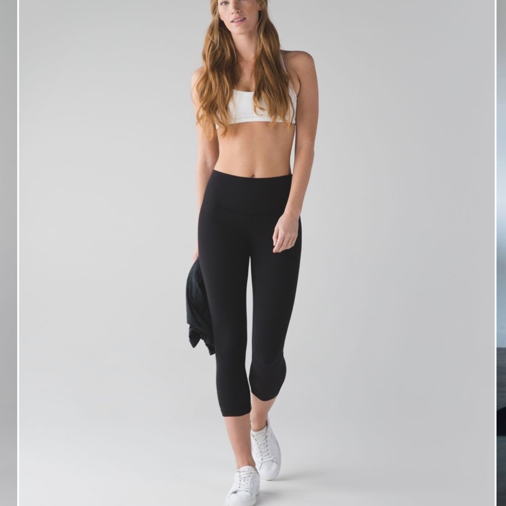 Lululemon Align Crop, Black, Size 6